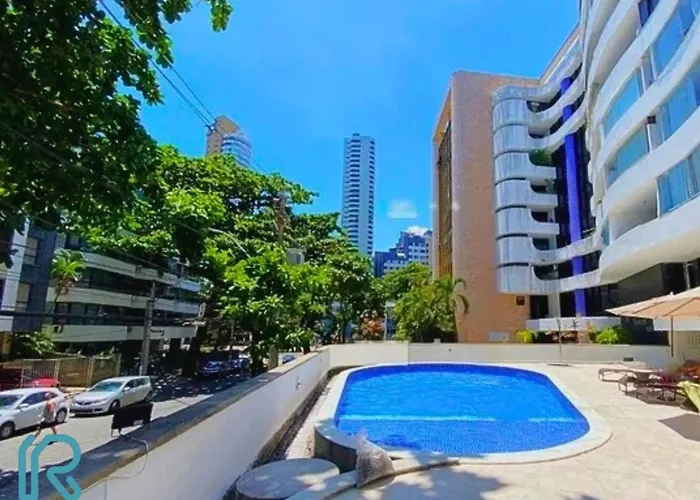 Lindo Studio Completo Na Ondina, Cozinha, Wifi, Netflix, Piscina, Circuito Do Carnaval, Proximo A Praia